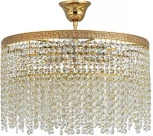 Потолочная люстра на штанге Arti Lampadari Favola Favola E 1.3.40.102 G (220V, хрусталь)