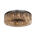 Потолочная люстра Vitaluce V5181-1/12PL (220V, хрусталь, круглые)