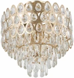 Потолочная люстра хрустальная на штанге Arte Milano Sorrento-2019 372019/6/50/390 GD (220V)