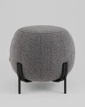Пуф Флик new ткань букле тёмно-серый Stool Group арт.УТ000040001