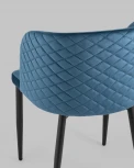 Стул Stool Group Оскар велюр сине-зеленый УТ000031307
