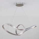 Подвесной светильник Eurosvet Kink 90174/1 сатин-никель (LED, 220V, на тросе)