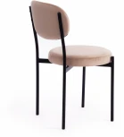 Стул REVO (mod. 7033) ткань/металл, 47х54х82 см, высота до сиденья 47 бежевый barkhat 5/черный Tetchair 15473