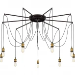 Подвесной светильник Citilux Эдисон CL451291 (220V, на проводе, паук)