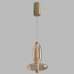 Светильник подвесной Crystal Lux QUASAR SP7W LED AMBER (220V, на проводе)