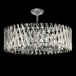 Подвесная люстра Citilux Ингвар CL334291 (220V, хрусталь, на цепи, круглые)