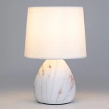 Интерьерная настольная лампа Rivoli Damaris D7037-501 (220V, выключатель)