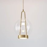 Подвесной светильник Eurosvet Frasco 50267/1 LED латунь (220V, на проводе)