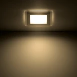 Точечный светильник встраиваемый Gauss Glass 948111106 6W 450lm 3000K IP20 с дек стеклом LED (220V)