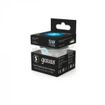 Лампочка светодиодная GU5.3 5 Вт 530 lm 4100K нейтральное белое свечение Gauss 101505205