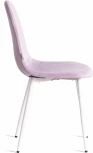 Стул BREEZE (mod. JSC-58) / 1 шт. в упаковке (Велюр,Металл  /Лавандовый,Белый)