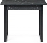 Стол Woodville Форли 90(150)х67 файерстоун / черный матовый 550564