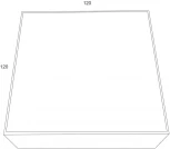 Потолочный светильник Zon 4000K 1x12Вт 120° LED Maytoni Technical C067CL-L12W4K