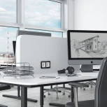 Рамка на 2 поста Acrylic (черный) Werkel W0022708 (a059317)