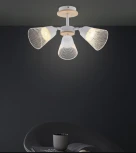Потолочная люстра на штанге Wedo Light Mert WD3525/3C-WT-CR-WT