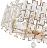 Потолочная люстра на штанге Arte Milano Sorrento-4209 374209/8/350/560 GD (220V, круглые)