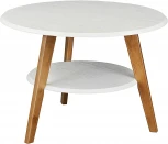 Стол журнальный BeautyStyle 17 белый/бук от фабрики Mebelik