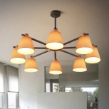 Потолочная люстра на штанге Natura A Yellow 8 ImperiumLoft Naturaay01 (177990-26) (220V)