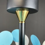 Люстра на штанге Matisse Blue D55 ImperiumLoft Matisse-Blue01 (191900-26) (220V, шар)