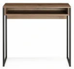 Письменный стол Notta Лео Лофт черный матовый / дуб делано темный 489680