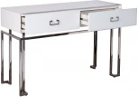 Консольный стол Garda Decor KFG070-NI (Хром/Белый)