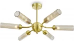 Потолочная люстра на штангу Freya Borgy FR5379CL-06G (220V)