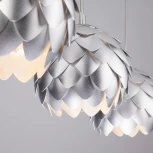 Подвесной светильник артишок 304/3 Bogate's Cedro серебро / хром (220V, на проводе)