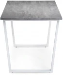 Стол Notta Лота Лофт 140 25 мм белый матовый / бетон 489653