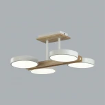 Потолочная люстра на штанге Lumion Plato 8030/72CL белый, дерево/металл, акрил LED 72W 3000-6000К 220V