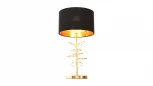 Интерьерная настольная лампа Lumina Deco Milari LDT 5530 F.GD+BK