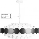 Потолочная люстра на штанге Loft It Juicy 10310/M Black (220V, круглые)