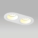 Встраиваемый светильник под LED модуль/ламп МR16 Lightstar Domino D6560606WMOD (220V)