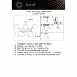 Потолочная люстра Aployt Arlett APL.903.07.09
