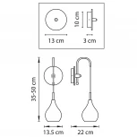 Бра Lightstar Pentola 803530 (220V)