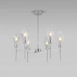 Потолочная люстра на штанге Eurosvet Prism 60143/6 хром (220V)