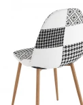 Стул Stool Group Валенсия SN пэчворк черно-белый УТ000036456