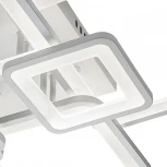 Потолочная люстра Escada Plain 10286/6 LED*154W White (ночной режим, 220V, пульт управления)