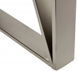 Консольный стол Garda Decor 76AR-8165KONS (Хром/Дымчатый)