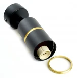 Спот настенно-потолочный Feron ML1861 ZEN 48641 GU10, чёрный, золото (220V, круглые)