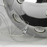Подвесная люстра Lussole Haines LSP-8406 (220V, на тросе, шар, шарики, IP21)