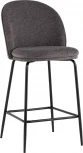 Стул полубарный Stool Group Echo темно-серый