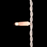 Гирлянда Бахрома 3,2 x 0,9 м Экстра Тепло-Белая 220В, 168 LED, Провод Белый Каучук, IP65