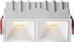 Встраиваемый светильник Maytoni Alfa LED DL043-02-10W3K-SQ-W-1 (220V)