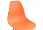 Обеденный стул для кухни Woodville Eames PC-015 orange 11900