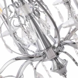 Подвесная люстра Arte Milano AM347710 347710/6 CR (220V, подвески, на цепи, подсвечник, свеча)