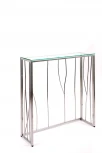 Консольный стол AllConsoles 1024-CS clear серебряный