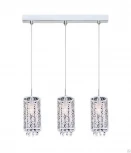 Подвесной светильник Eurosvet 1181 1181/3 хром (220V, на проводе)