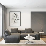 Встраиваемый светильник Denkirs Flat DK2092-BK (220V)