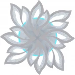 Потолочная люстра Natali Kovaltseva Sand LED LAMPS 81336 160W, белый, LED с RGB подсветкой (220V, пульт управления, управление смартфоном, цветы)