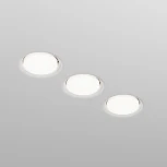 Встраиваемый светильник Maytoni Intro DL019-GX53-W (220V, круглые)